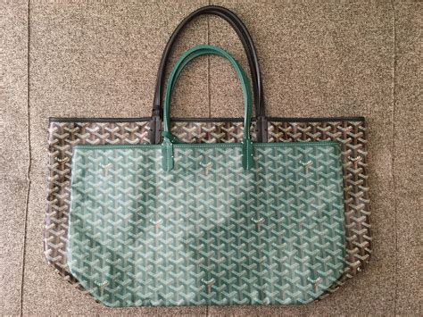 green goyard gm|Goyard size pm or gm.